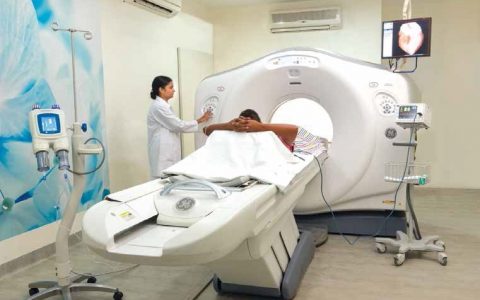 CT scan unit